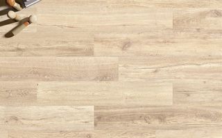 Pavimento della collezione W3, variante Burl honey