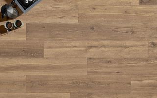 Pavimento della collezione W3, variante Burl coffee