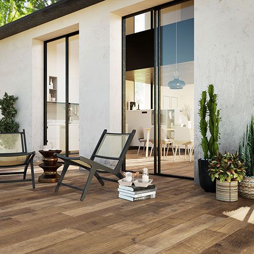 Pavimento della collezione W3, variante Patin Brown