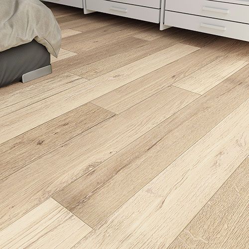 Pavimento della collezione W3, variante Burl honey