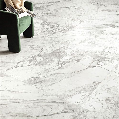 Pavimento della collezione Rêve, variante Blanc