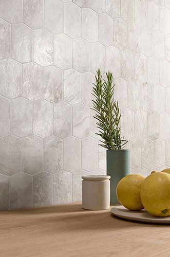 Rivestimento della collezione Stream, variante Silver