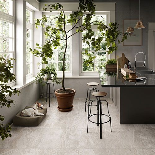 Pavimento della collezione Stream, variante Bone