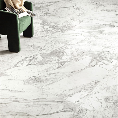 Pavimento della collezione Rêve, variante Blanc