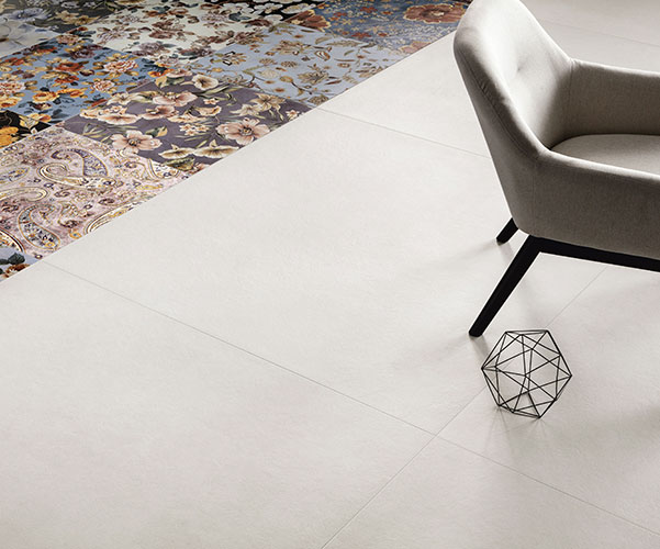 Pavimento della Collezione Spring, variante White