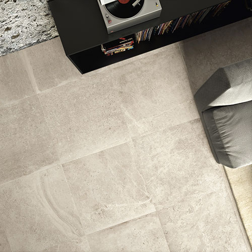 Pavimento della Collezione Stones, variante Ivory