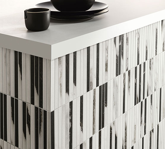 Rivestimento della collezione Symphony, variante Snow