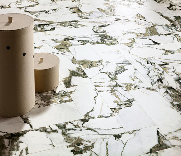 Pavimento della collezione Touché, variante Jade