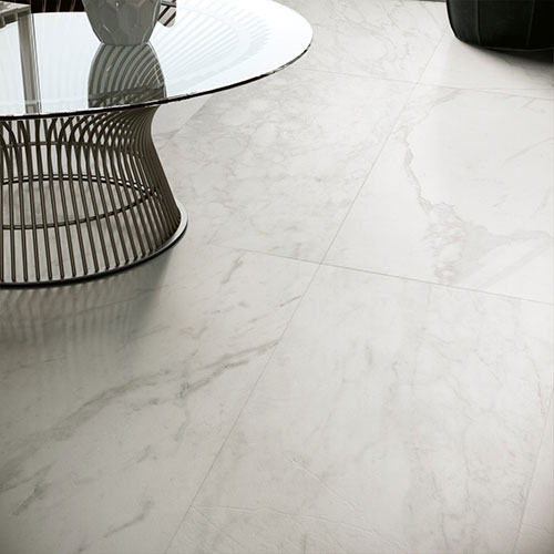 Pavimento della collezione Velvet, variante White