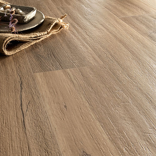 Pavimento della collezione W3, variante Burl coffee