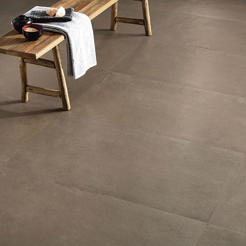 Particolare del pavimento Kyusu - Moka, collezione Iro