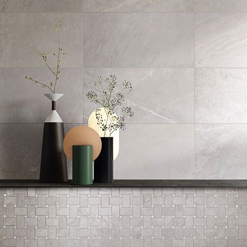 Rivestimento della collezione Velvet, variante Grey