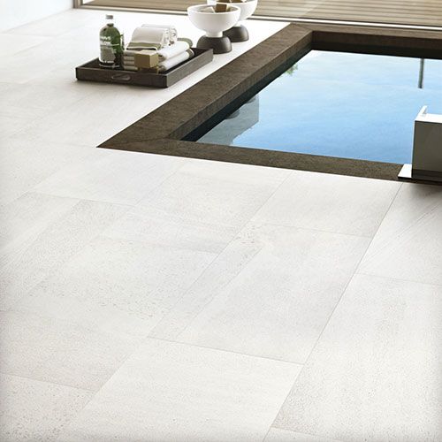 Pavimento della collezione Sands, variante White
