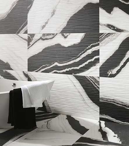 Rivestimento della collezione Symphony, variante Snow