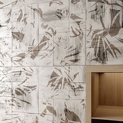 Rivestimento della collezione Shizen, variante Torba, dec. origami