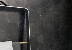 rivestimento Concert con esagona Black