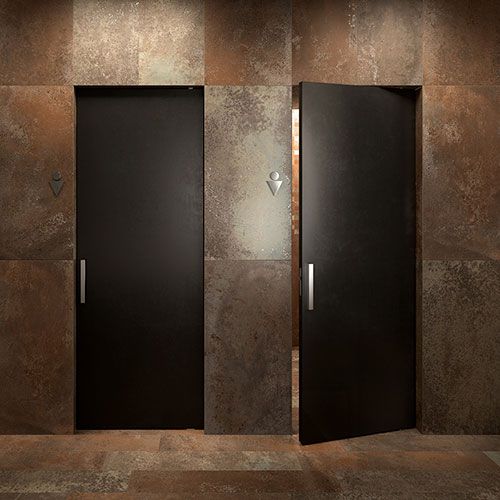 Rivestimento della collezione Melt, variante Oxid