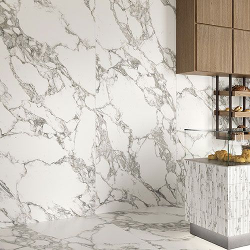 Pavimento e rivestimento della collezione Symphony, variante Snow