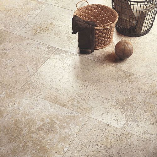 Particolare del pavimento della collezione Manor, variante Almond