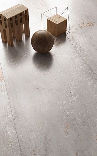 Pavimento della collezione Melt, variante Pewter