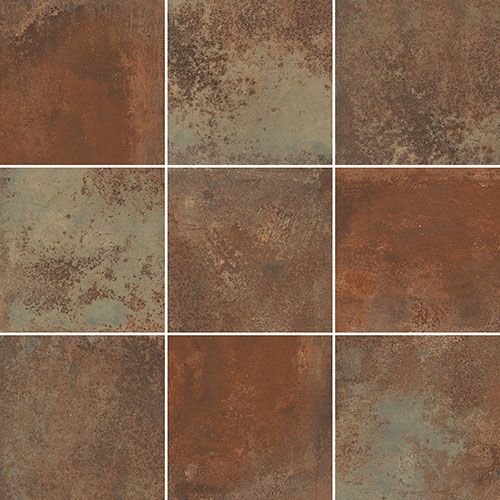 Pavimento della collezione Melt, variante Oxid