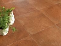 Dettaglio pavimento collezione Home, variante redflame